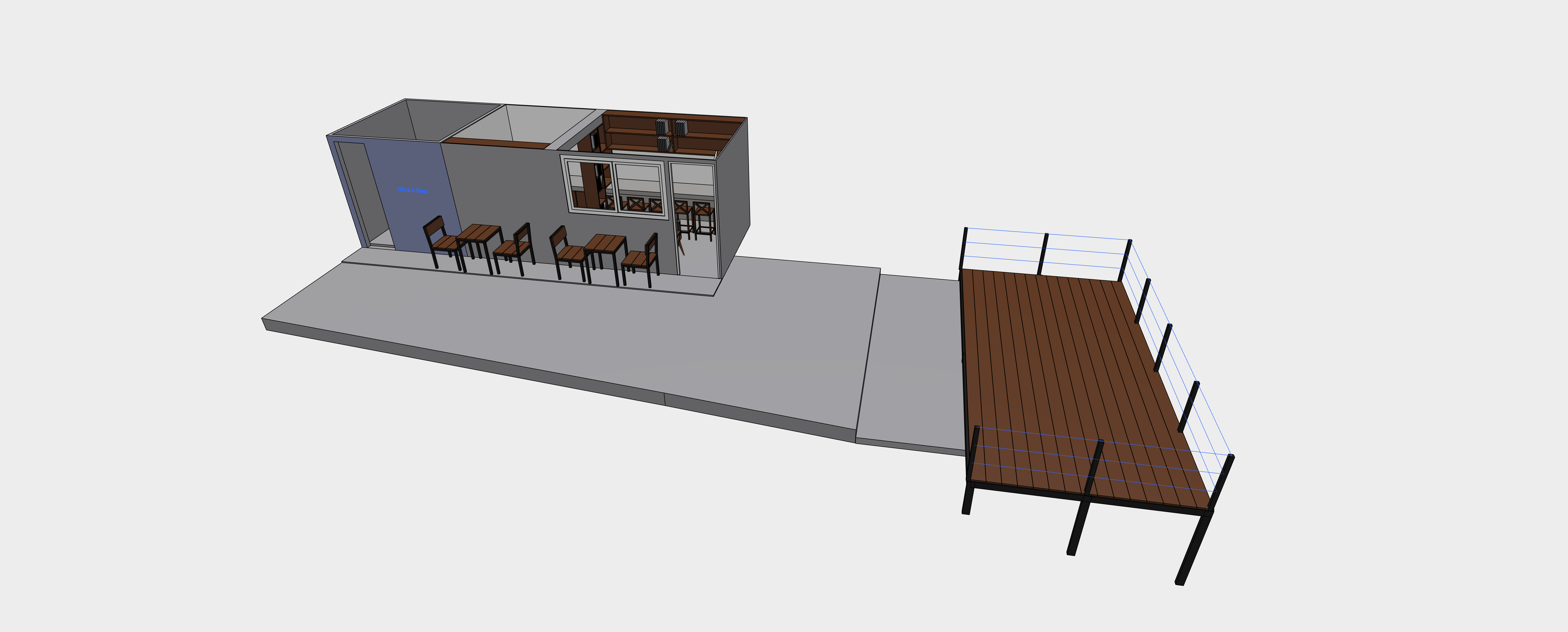 Library Café design