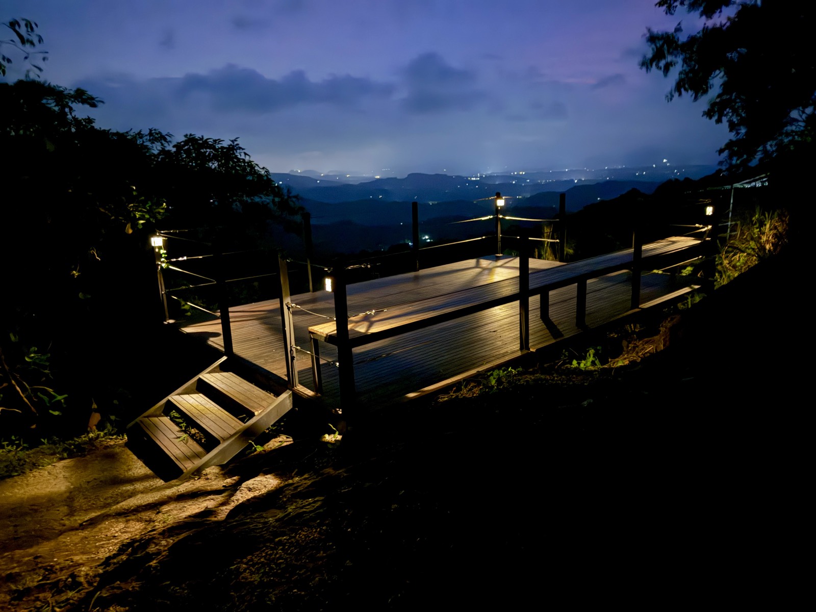 Evening Over the Valley