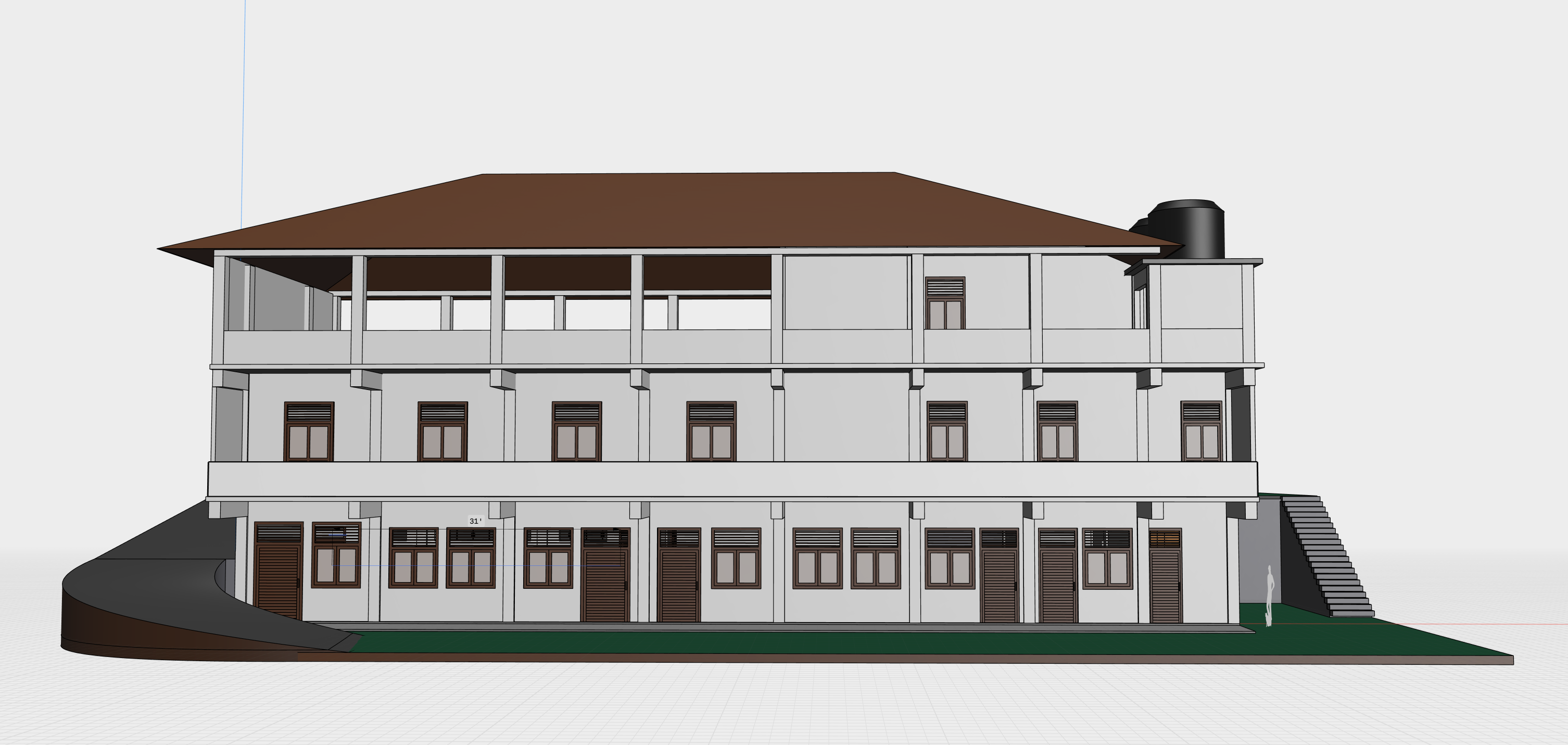 ThreeStory building